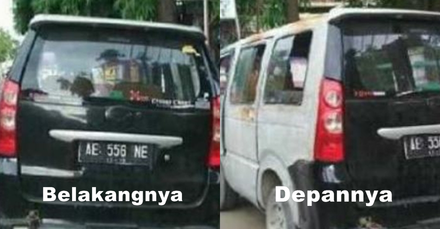 3 Perbedaan Tampak Depan dan Belakang Ini Bikin Terperanjat